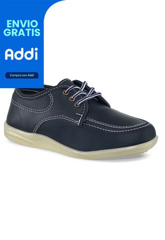 Zapatos Escolares Bachiller Azul Para Niña Croydon Croydon