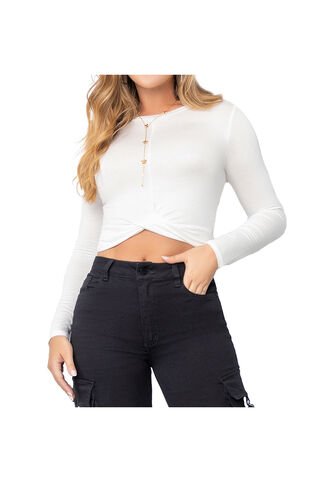 Blusa Monika Blanco Para Mujer Croydon Croydon