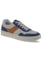 Tenis Casuales Hegol Beige-Azul Croydon Para Hombre de Croydon