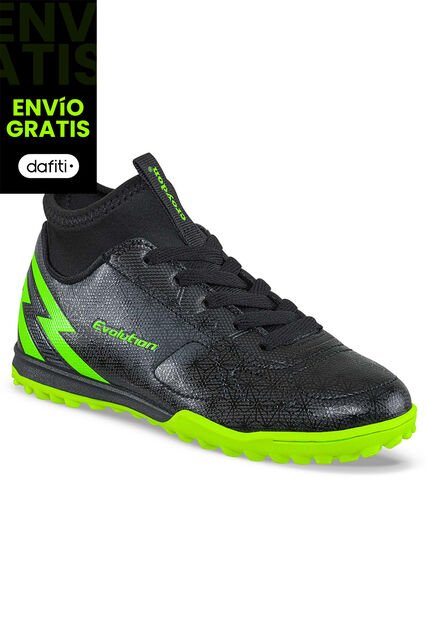 Guayos Sintética Rylex Negro Para Niño Croydon