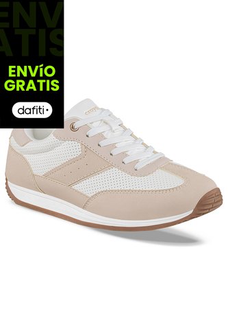 Tenis Urbanos Nvay Beige Croydon Para Mujer Croydon