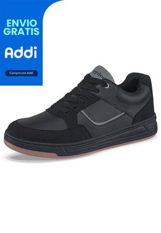 Tenis Urbanos Asgard Negro Croydon Para Hombre Croydon
