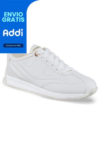 Tenis Urbanos Zaffira Marfil Croydon Para Mujer Croydon