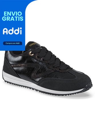 Tenis Urbanos Quimbaya Negro Croydon Para Mujer Croydon