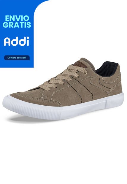 Tenis Urbanos Pirro Beige Croydon Para Hombre