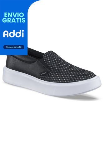 Tenis Casuales Dara Negro Croydon Para Mujer Croydon