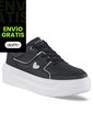 Tenis Casuales Mefos Negro Croydon Para Mujer de Croydon