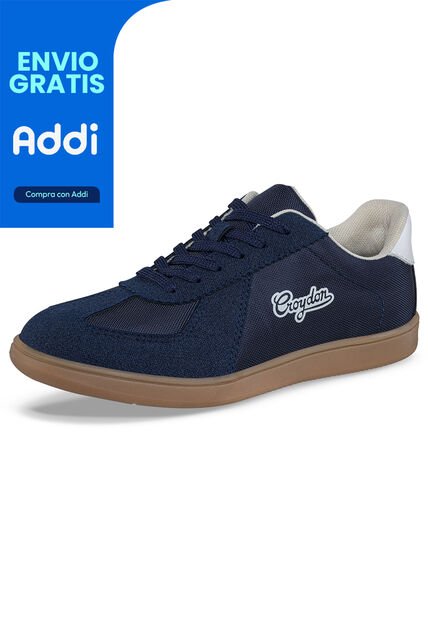 Tenis Urbanos Panope Azul Croydon Para Mujer