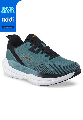 Tenis Running Temon Verde Croydon Para Hombre Croydon