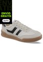 Tenis Casuales Lizon Beige-Negro Croydon Para Mujer de Croydon