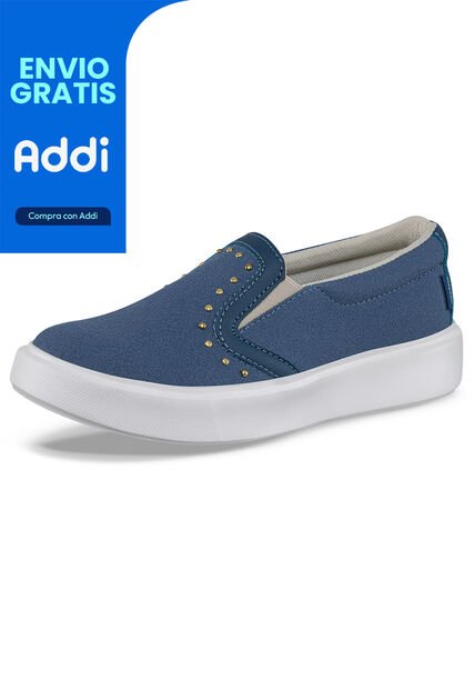 Tenis Casuales Cres Azul Croydon Para Mujer