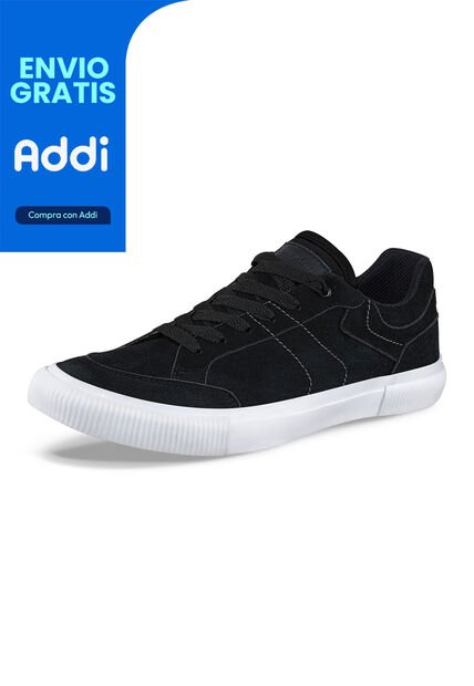 Tenis Urbanos Pirro Negro Croydon Para Hombre