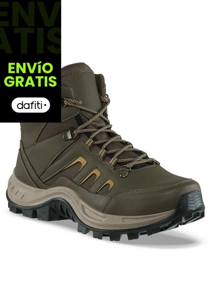 Botas Outdoor Walker Verde Croydon Para Hombre