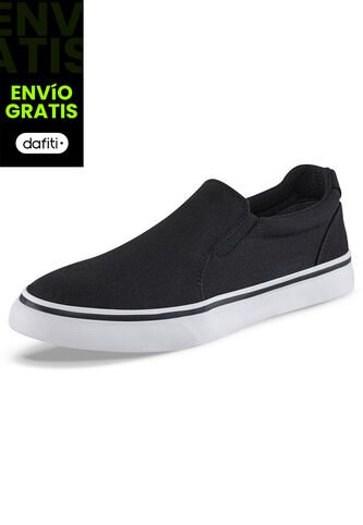 Tenis Casuales Way Negro Croydon Para Hombre Croydon