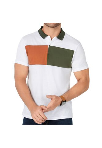 Camiseta Polo Julio Blanco Para Hombre Croydon Croydon