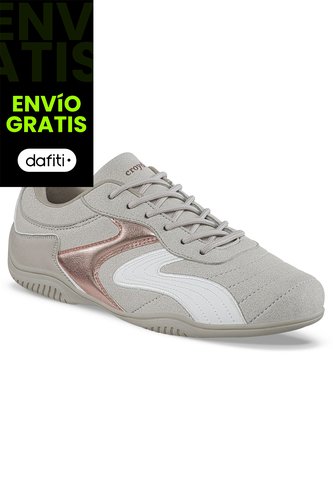 Tenis Urbanos Sevop Beige Croydon Para Mujer Croydon