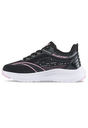 Tenis Running Sotta Negro-Rosa Para Niña Croydon