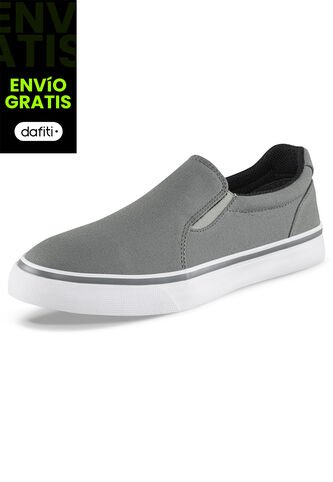 Tenis Casuales Way Gris Osc Croydon Para Hombre Croydon