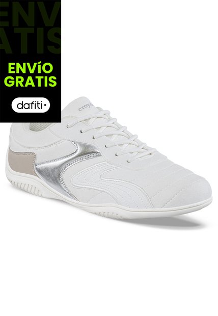 Tenis Urbanos Sevop Blanco Croydon Para Mujer