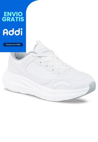 Tenis Colegio Lineax C Blanco Croydon Para Niño Y Niña Croydon