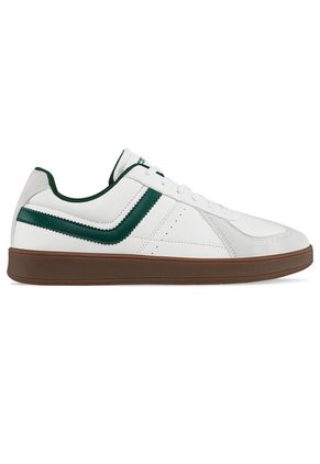 Tenis Pinal Blanco-Verde Para Hombre Croydon