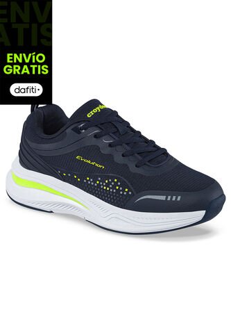 Tenis Running Lytor Azul Osc Para Niño Croydon Croydon