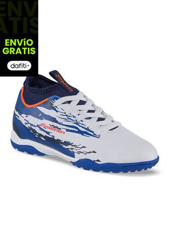 Guayos Sintética Plosy Blanco-Azul Para Niño Croydon Croydon