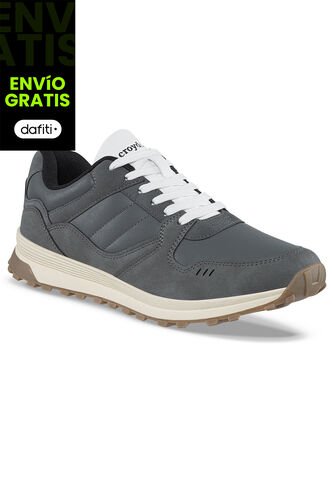 Tenis Urbanos Fuder Gris Para Hombre Croydon Croydon