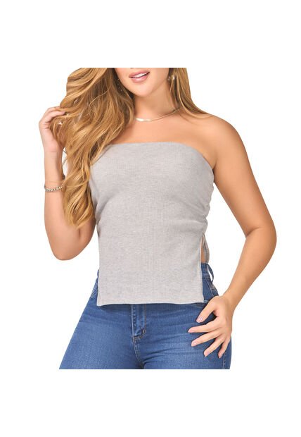 Blusa Gala Gris Para Mujer Croydon