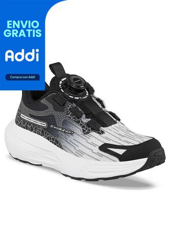 Tenis Running Rozoc Negro Croydon Para Niño Croydon