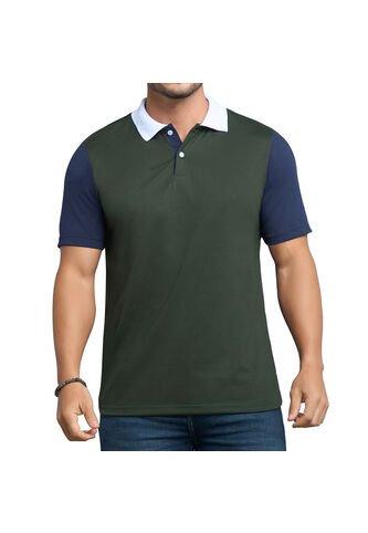 Camiseta Polo Sam Verde Militar Para Hombre Croydon Croydon