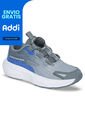 Tenis Running Rozoc Gris-Agua Croydon Para Niño de Croydon
