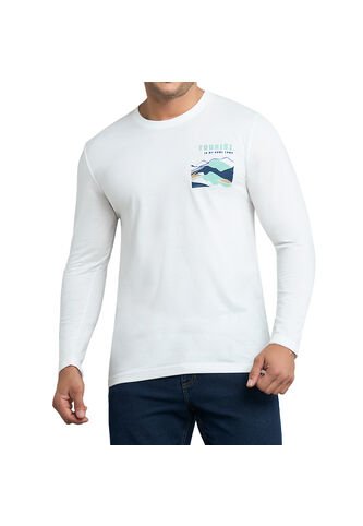 Camibuzo Antonio Estampado Blanco Para Hombre Croydon Croydon