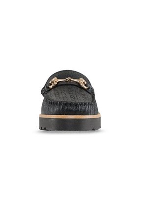 Mocasines Sheila Negro Para Mujer Croydon