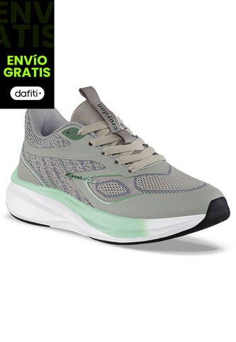 Tenis Running Naki Gris Croydon Para Mujer Croydon