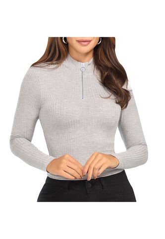 Buzo Erika Gris Para Mujer Croydon Croydon