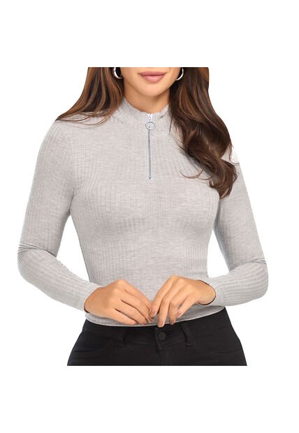 Buzo Erika Gris Para Mujer Croydon