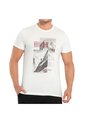Camiseta Aidan Marfil Para Hombre Croydon de Croydon