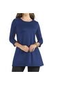 Vestido Paulete Azul Osc Croydon Para Mujer de Croydon