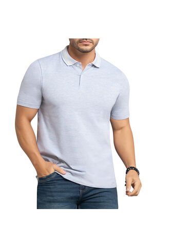 Camiseta Polo Pedro Gris Para Hombre Croydon Croydon