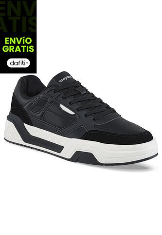 Tenis Urbanos Zano Negro Para Hombre Croydon Croydon