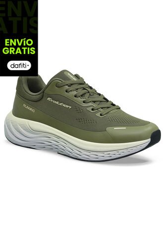 Tenis Running Ycle Verde Osc Croydon Para Hombre Croydon
