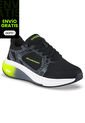 Tenis Running Yalton Negro-Verde Para Niño Croydon de Croydon