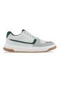 Tenis Urbanos Yorik Blanco-Verde Croydon Para Hombre de Croydon