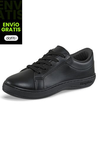 Tenis Colegio Oxford Negro Para Niño Y Niña Croydon Croydon