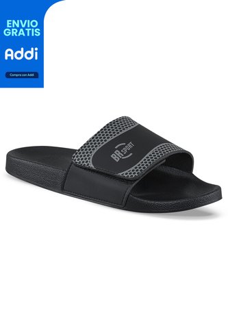 Sandalias Playeras Fynox Negro Croydon Para Hombre Croydon
