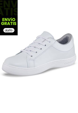 Tenis Colegio Oxford Blanco Para Niño Y Niña Croydon Croydon