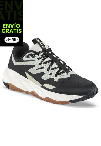 Tenis Trail Running Siburu Negro Croydon Para Hombre Croydon