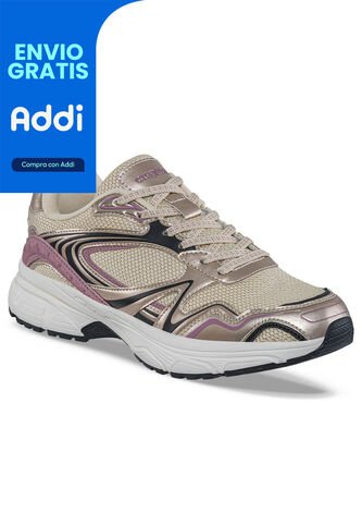 Tenis Urbanos Kitar Beige Croydon Para Mujer Croydon