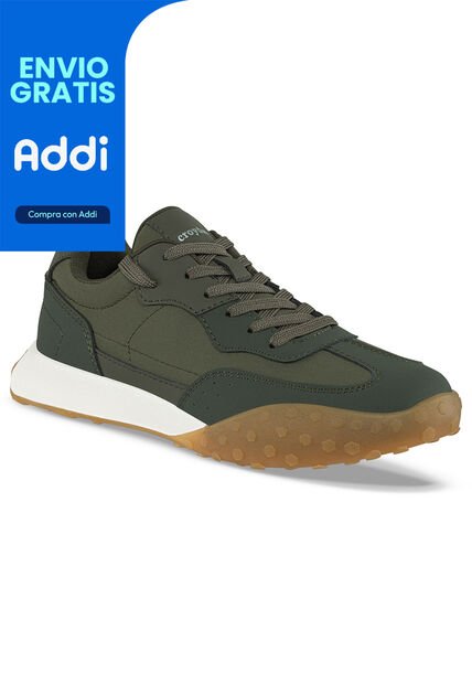 Tenis Urbanos Magol Verde Croydon Para Mujer